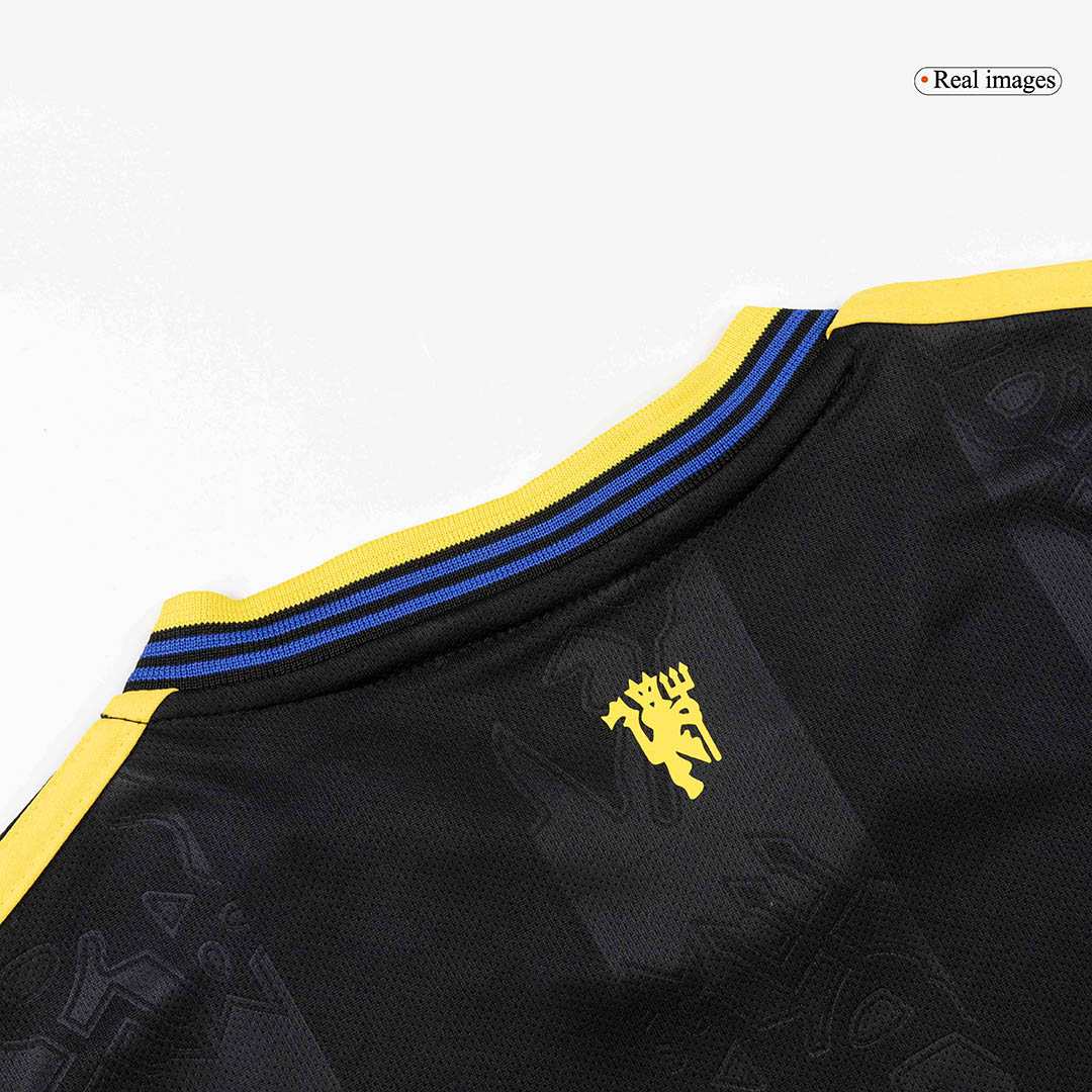 Kid's Manchester United Third Away Soccer Jersey 2025/26 - Soccerdeal