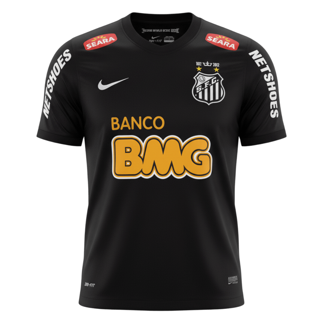 Retro 2011/12 Santos FC Away Soccer Jersey - Soccerdeal