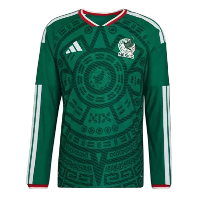 Mexico Home Long Sleeve Soccer Jersey 2026 - Soccerdeal