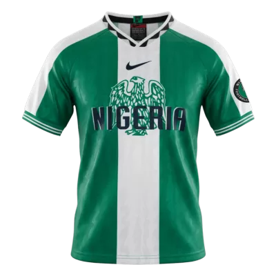 Retro 1996 Nigeria Home Soccer Jersey - Soccerdeal