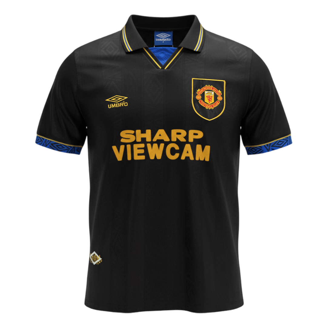 Retro 1993/94 Manchester United Away Soccer Jersey - Soccerdeal