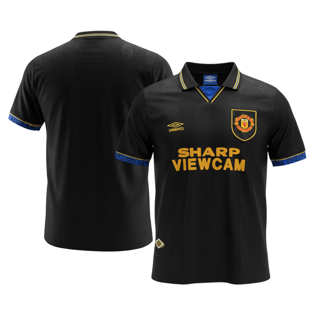 Retro 1993/94 Manchester United Away Soccer Jersey - Soccerdeal