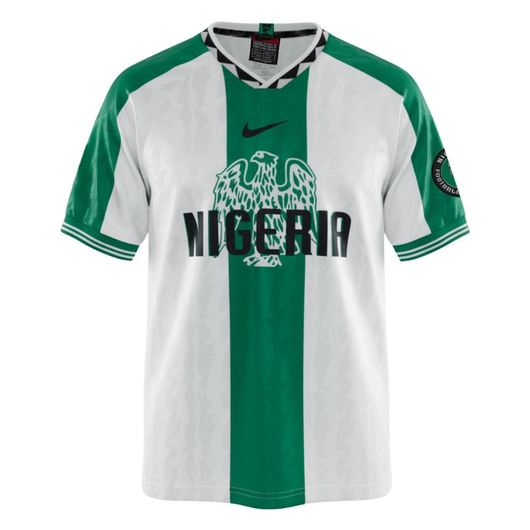 Retro 1996 Nigeria Away Soccer Jersey - Soccerdeal