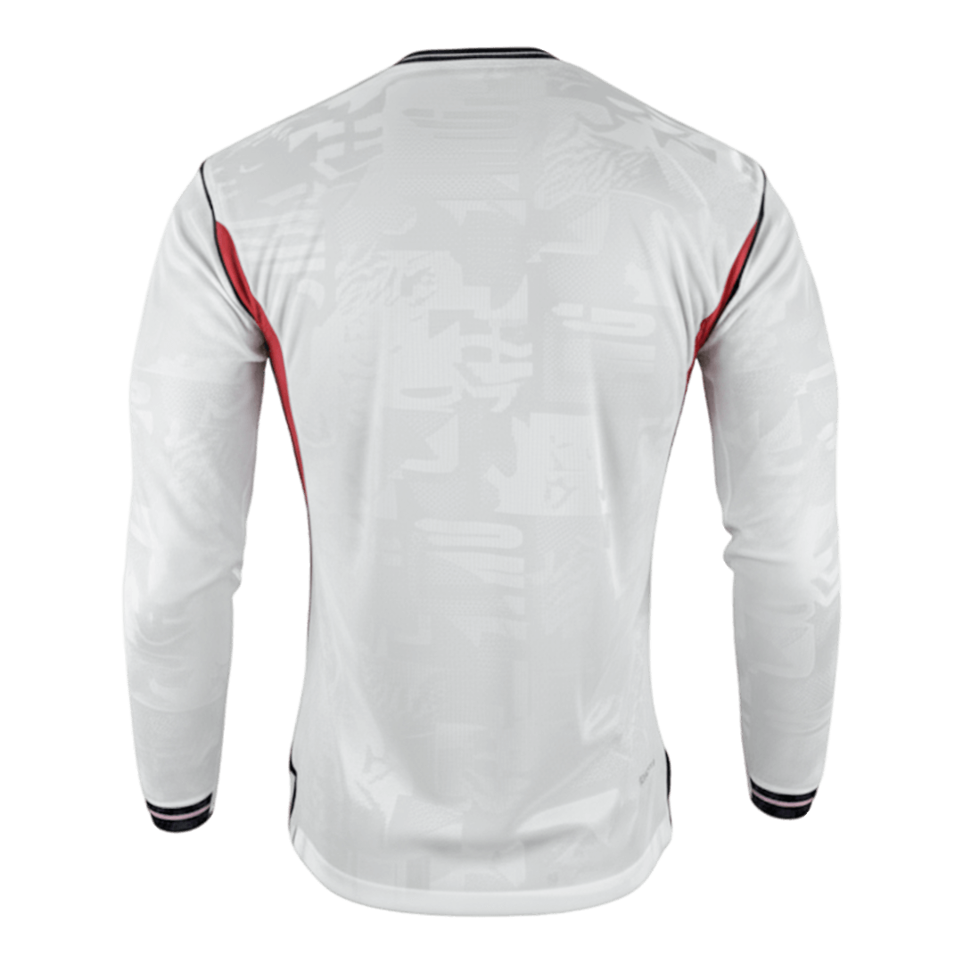 England Home Long Sleeve Soccer Jersey 2026 - Soccerdeal