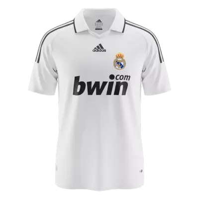 Retro 2008/09 Real Madrid Home Soccer Jersey - Soccerdeal