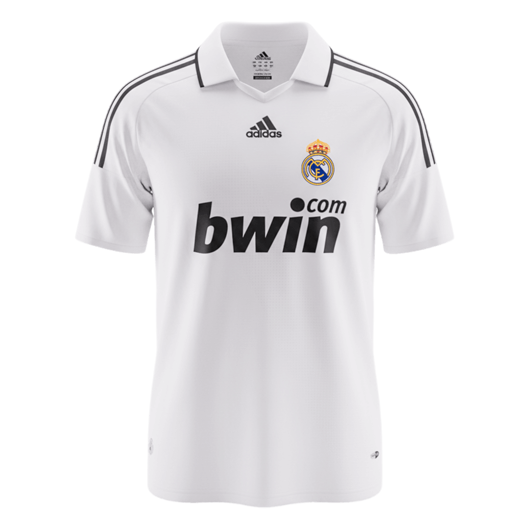 Retro 2008/09 Real Madrid Home Soccer Jersey - Soccerdeal