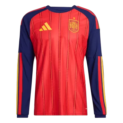 Spain Home Long Sleeve Soccer Jersey 2026 - Soccerdeal