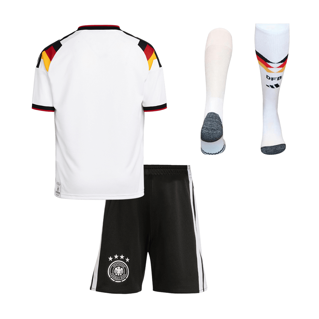 Kid's Germany Home Soccer Jersey Kit(Jersey+Shorts+Socks) 2026 - Soccerdeal