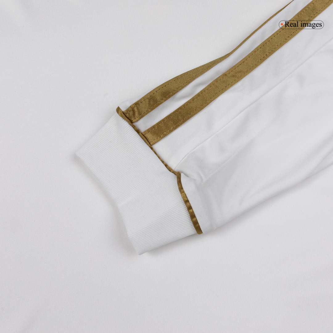 Retro 2011/12 Real Madrid Home Long Sleeve Soccer Jersey - Soccerdeal