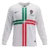 Retro 2012 Portugal Away Long Sleeve Soccer Jersey - Soccerdeal