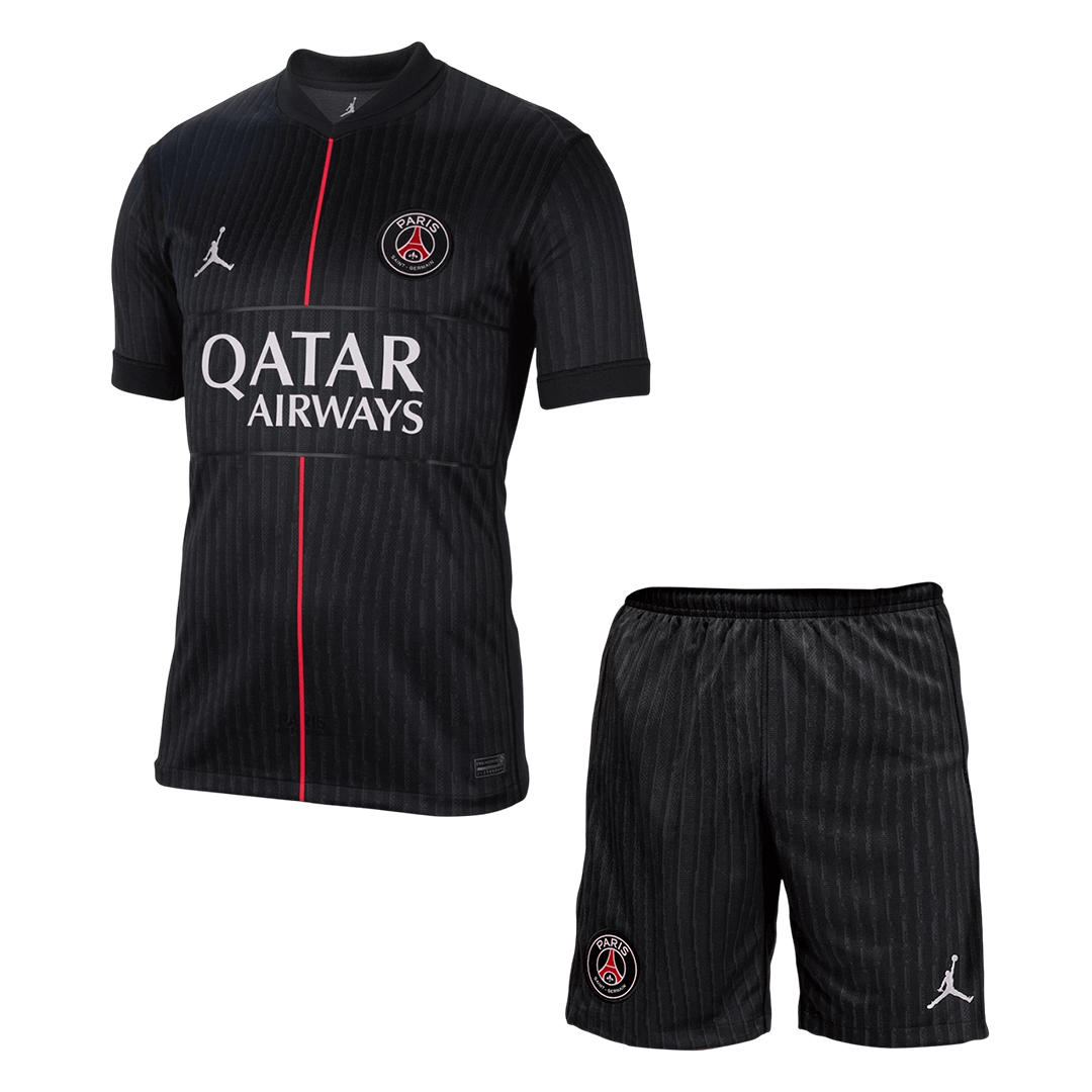 PSG Fourth Away Soccer Jersey Kit(Jersey+Shorts) 2025/26 - Soccerdeal