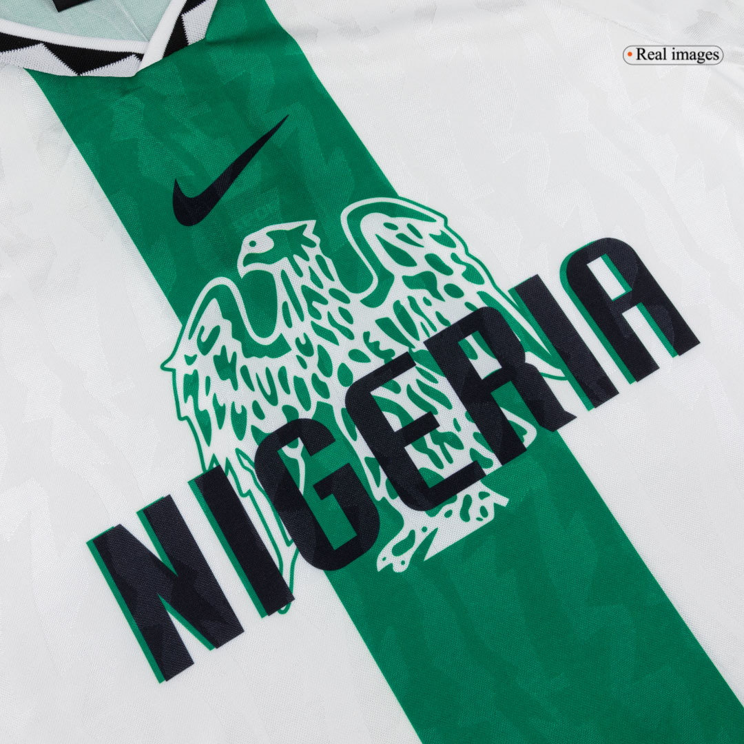 Retro 1996 Nigeria Away Soccer Jersey - Soccerdeal