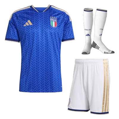 Italy Home Soccer Jersey Kit(Jersey+Shorts+Socks) 2026 - Soccerdeal
