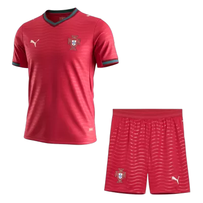Portugal Home Soccer Jersey Kit(Jersey+Shorts) 2026 - Soccerdeal