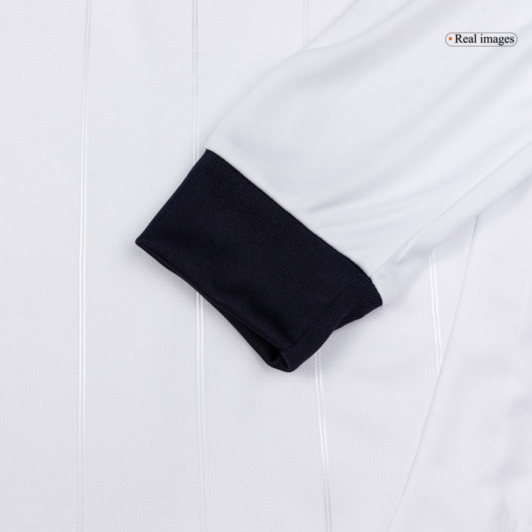 Retro 2012/13 Real Madrid Home Long Sleeve Soccer Jersey - Soccerdeal