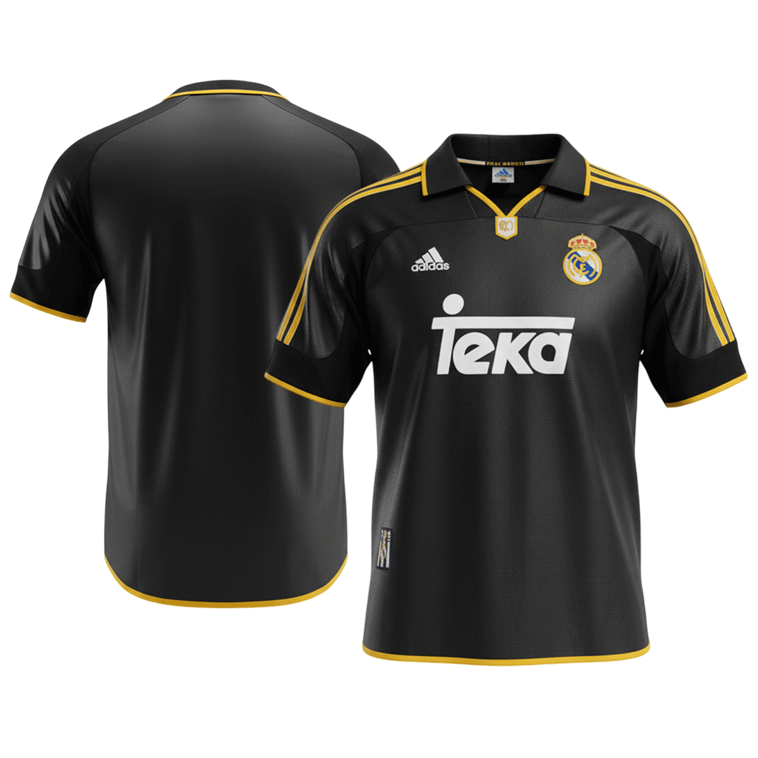 Retro 1999/01 Real Madrid Away Soccer Jersey - Soccerdeal