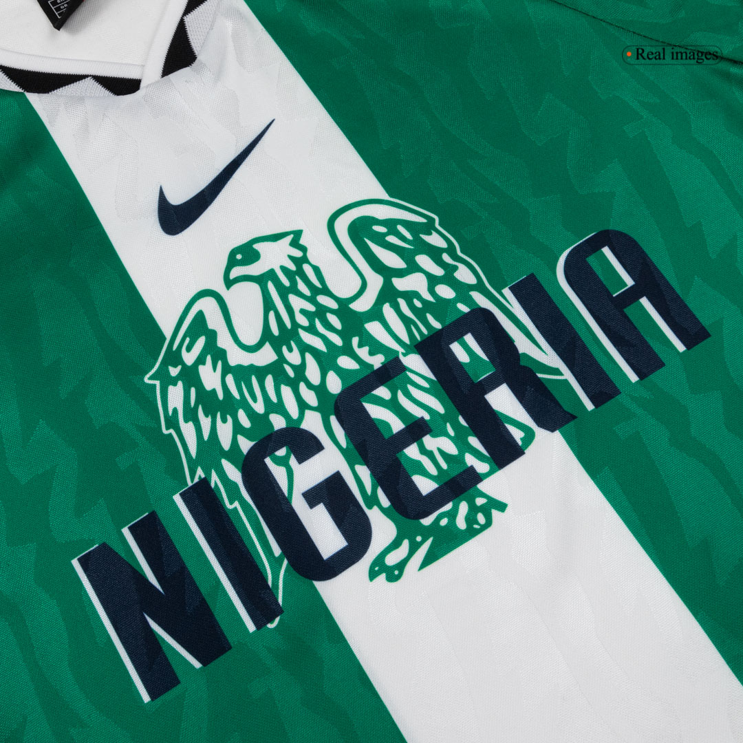 Retro 1996 Nigeria Home Soccer Jersey - Soccerdeal