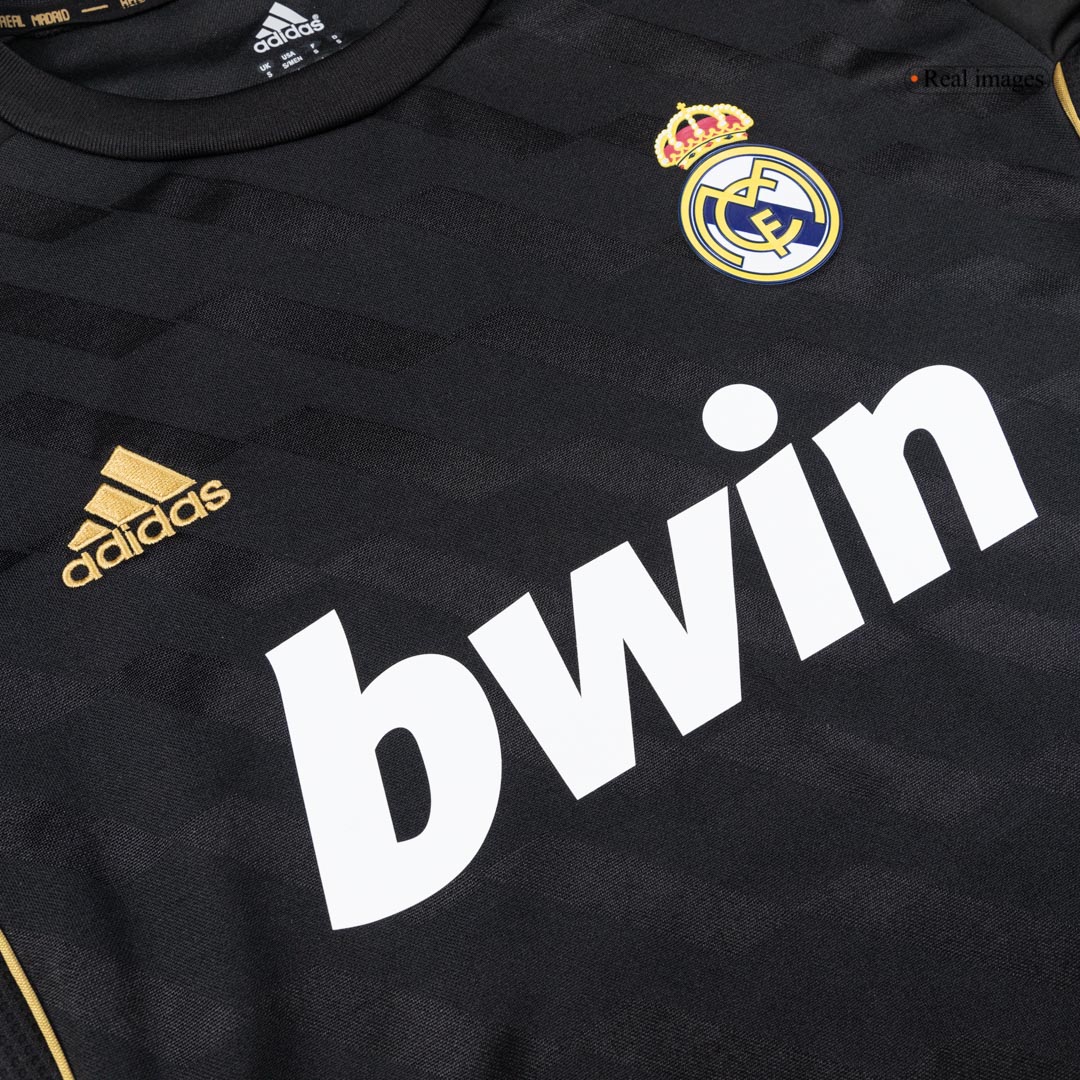 Retro 2011/12 Real Madrid Away Long Sleeve Soccer Jersey - Soccerdeal