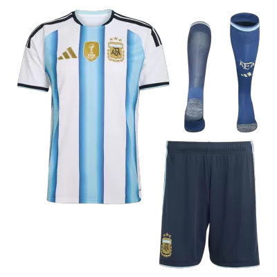 Argentina Home Soccer Jersey Kit(Jersey+Shorts+Socks) 2026 - Soccerdeal