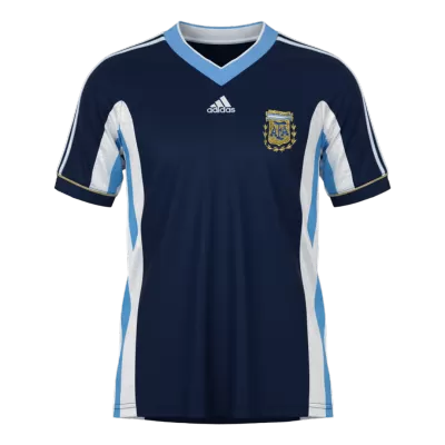 Retro 1998 Argentina Away Soccer Jersey - Soccerdeal