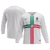 Retro 2012 Portugal Away Long Sleeve Soccer Jersey - Soccerdeal