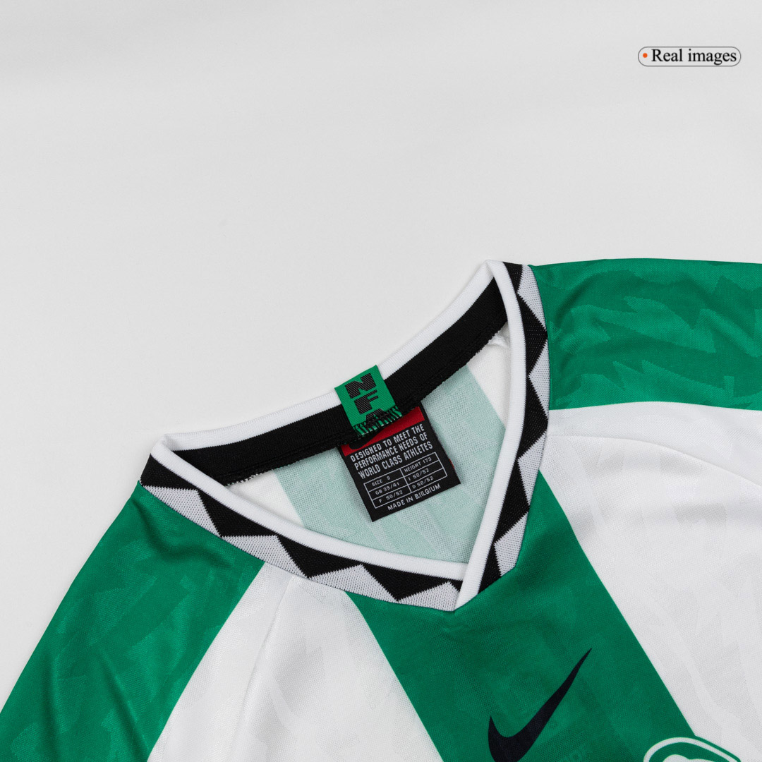 Retro 1996 Nigeria Away Soccer Jersey - Soccerdeal