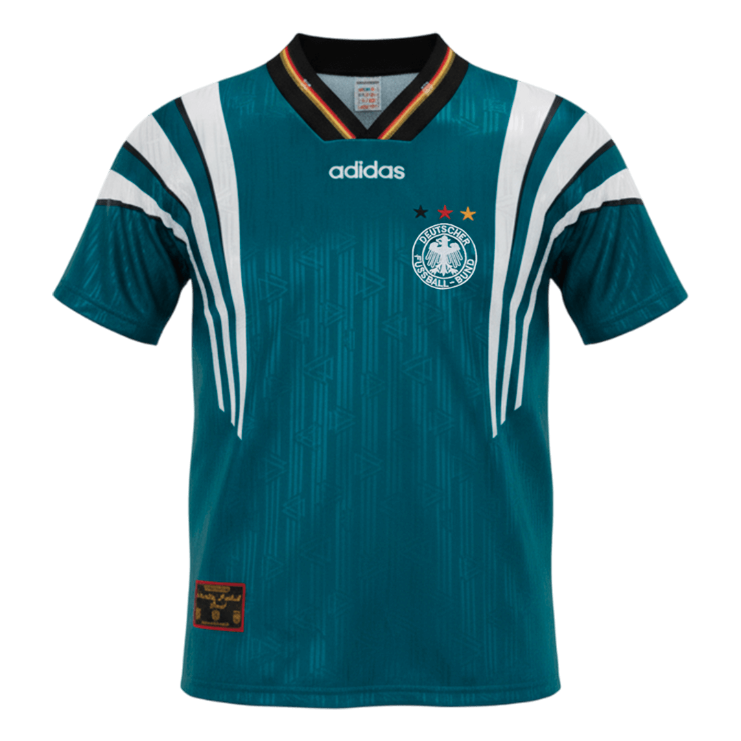 Retro 1996/97 Germany Away Soccer Jersey - Soccerdeal