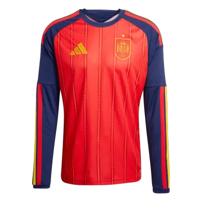 Spain Home Long Sleeve Soccer Jersey 2026 - Soccerdeal