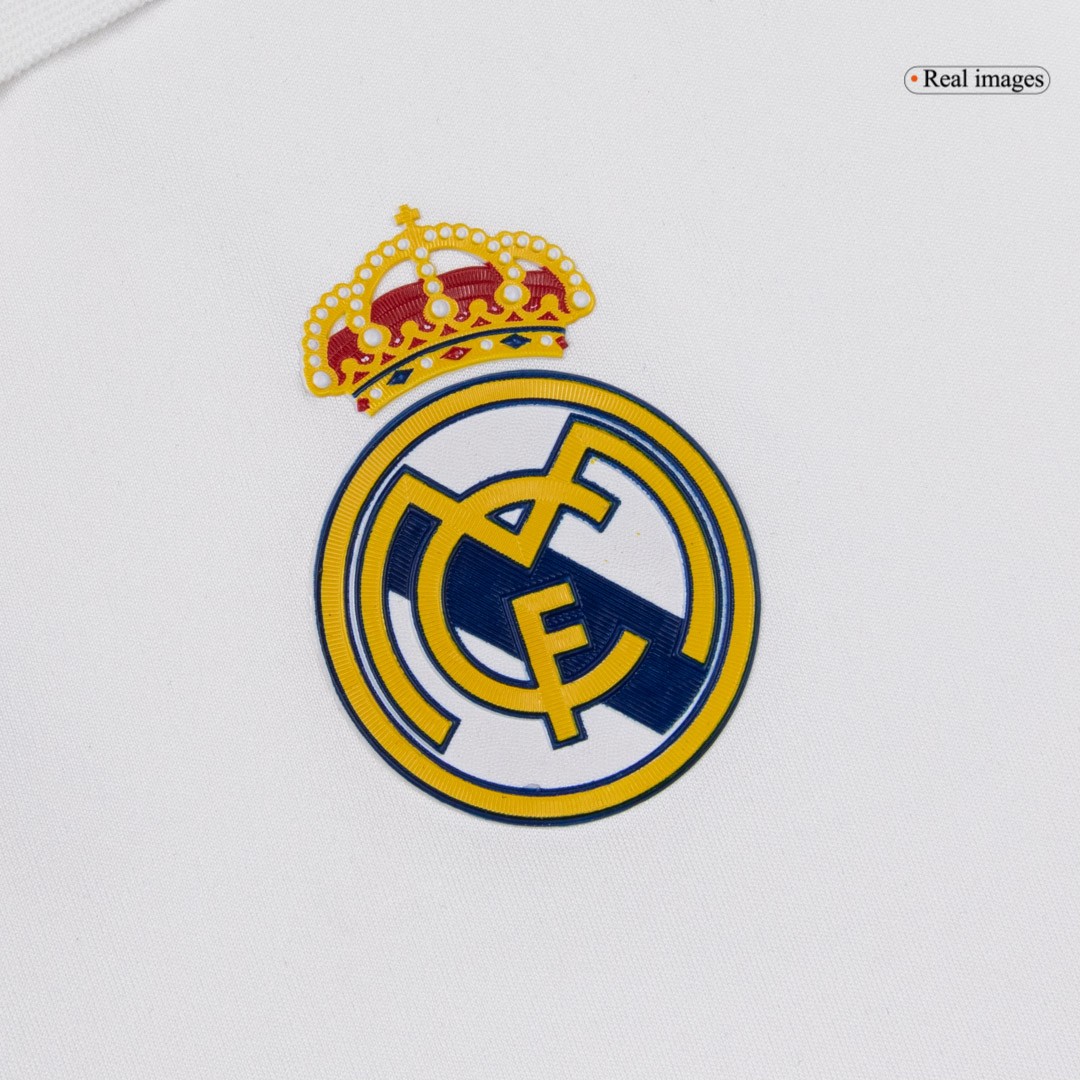Retro 2011/12 Real Madrid Home Long Sleeve Soccer Jersey - Soccerdeal