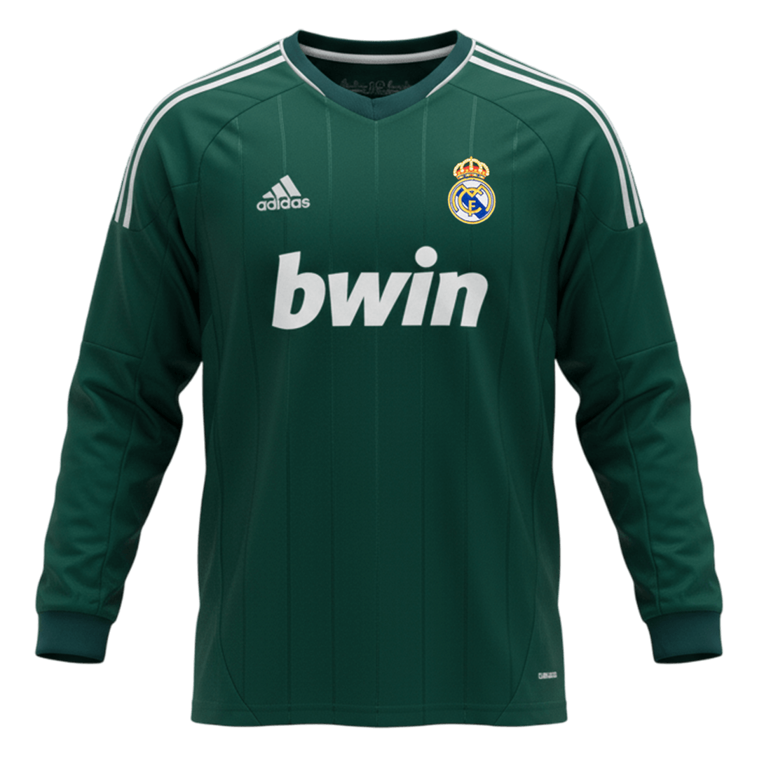 Retro 2012/13 Real Madrid Third Away Long Sleeve Soccer Jersey - Soccerdeal