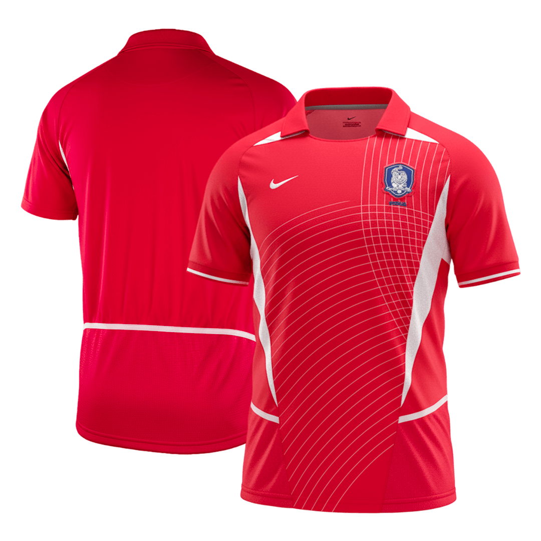Retro 2002 South Korea Home Soccer Jersey - Soccerdeal