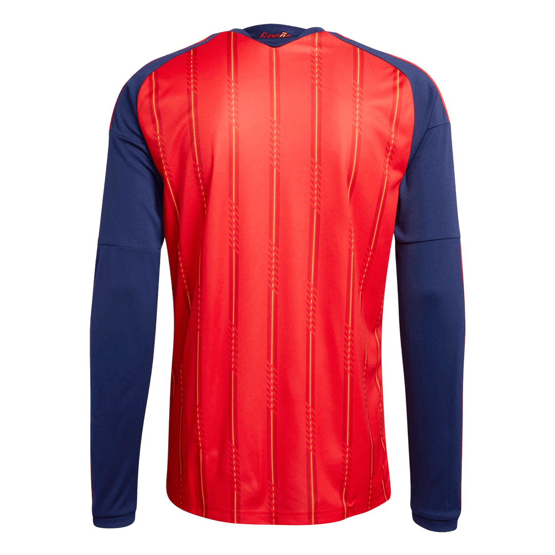 Spain Home Long Sleeve Soccer Jersey 2026 - Soccerdeal