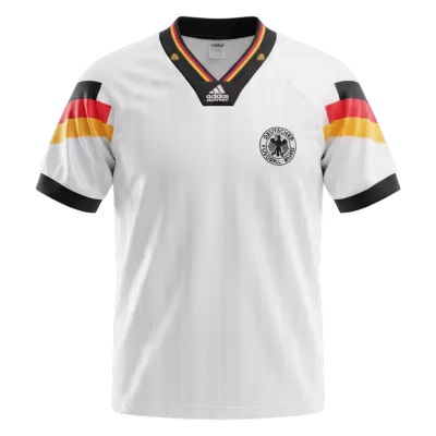 Retro 1992 Germany Home Soccer Jersey - Soccerdeal