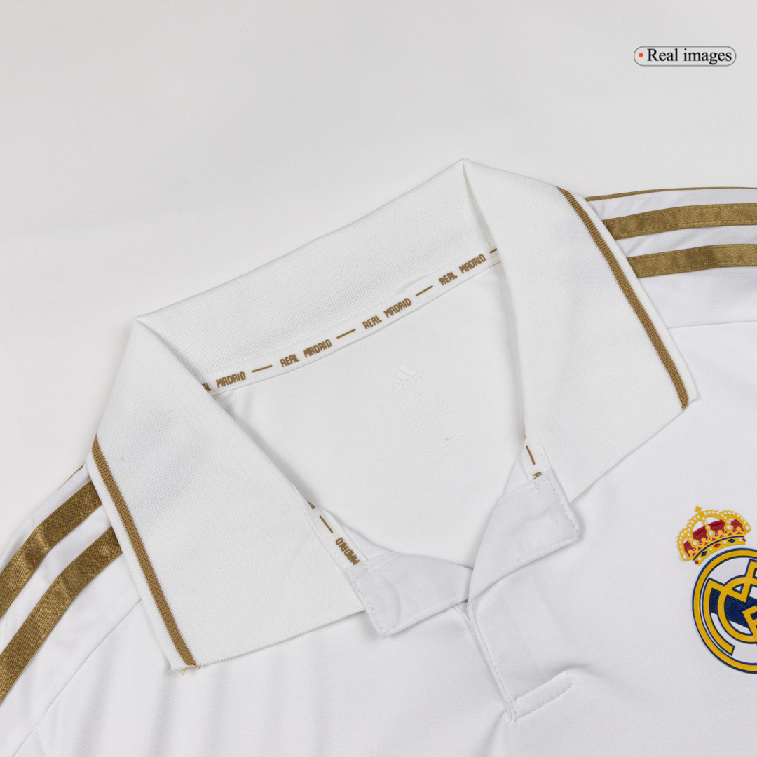 Retro 2011/12 Real Madrid Home Long Sleeve Soccer Jersey - Soccerdeal