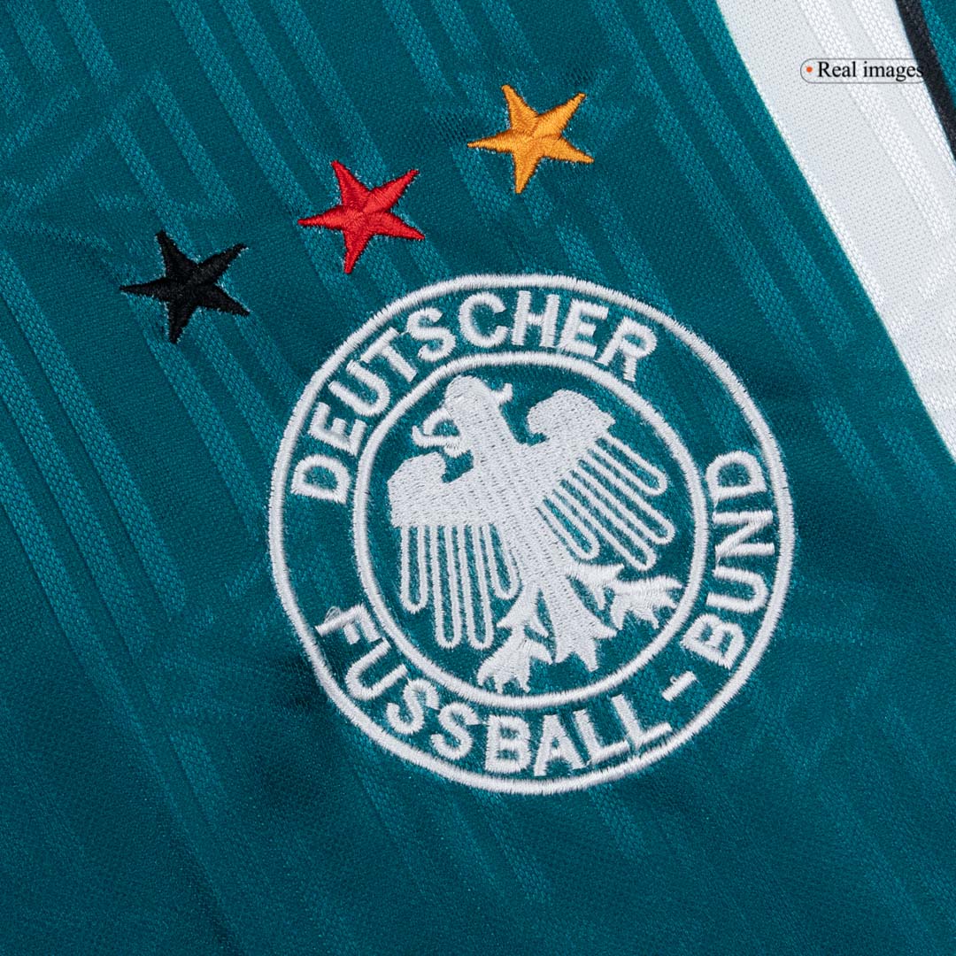 Retro 1996/97 Germany Away Soccer Jersey - Soccerdeal