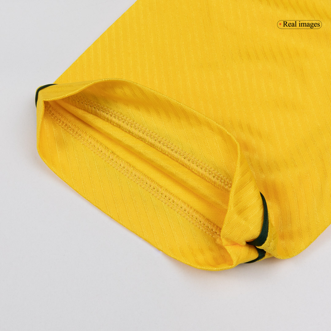 Retro 1994 Brazil Home Soccer Jersey - Soccerdeal