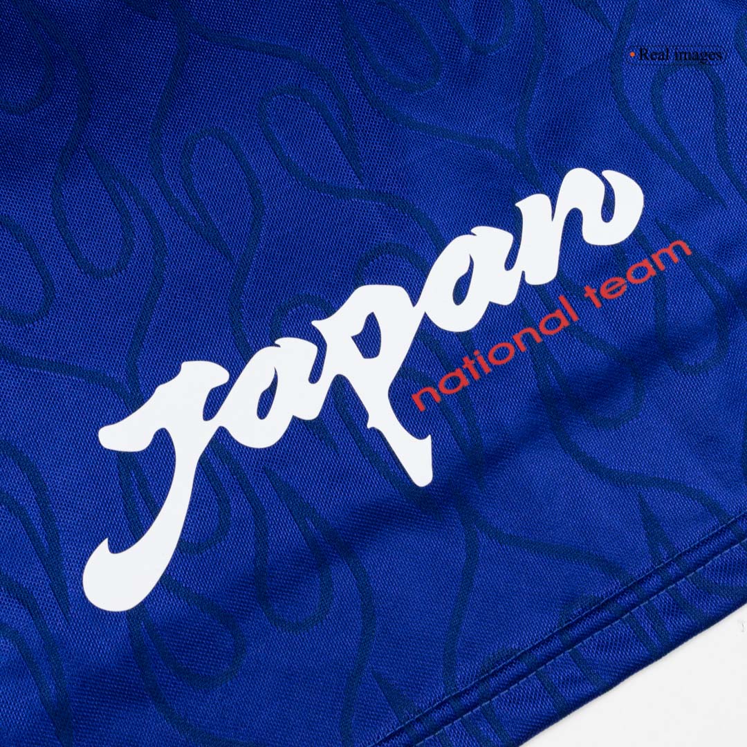 Retro 1998 Japan Home Long Sleeve Soccer Jersey - Soccerdeal