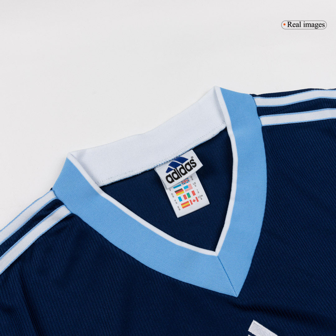 Retro 1998 Argentina Away Soccer Jersey - Soccerdeal