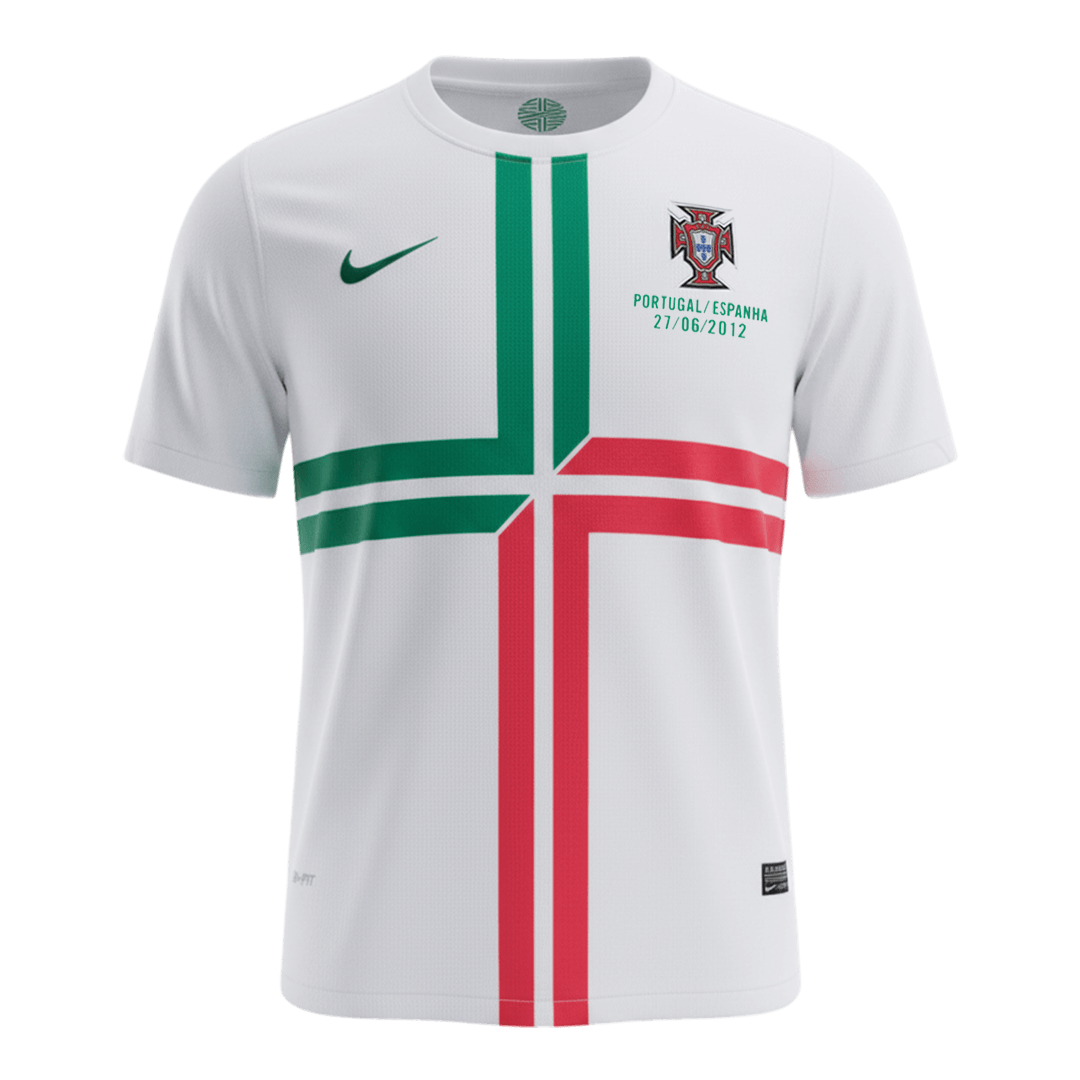 Retro 2012 Portugal Away Soccer Jersey - Soccerdeal
