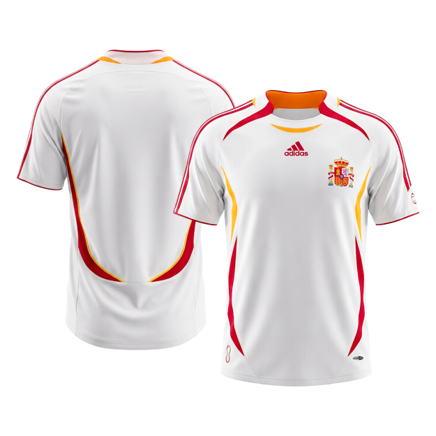 Retro 2006 Spain Away Soccer Jersey - Soccerdeal
