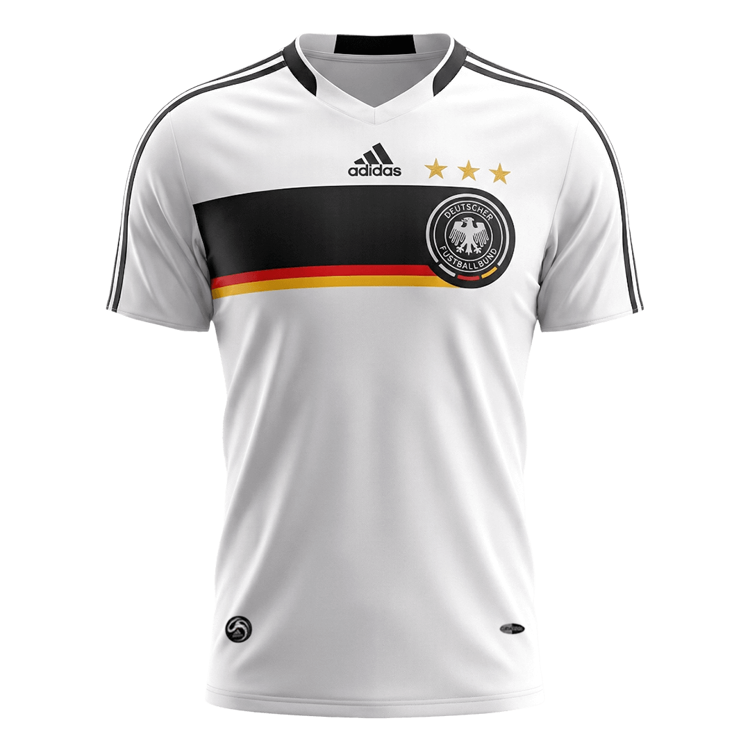 Retro 2008 Germany Home Soccer Jersey - Soccerdeal