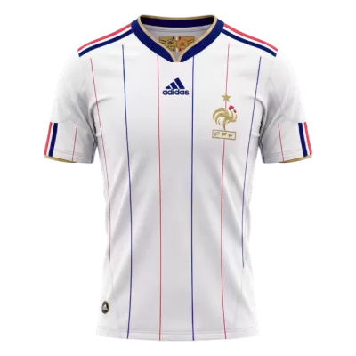 Retro 2010 France Away Soccer Jersey - Soccerdeal