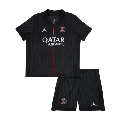 Kid's PSG Fourth Away Soccer Jersey Kit(Jersey+Shorts) 2025/26 - Soccerdeal