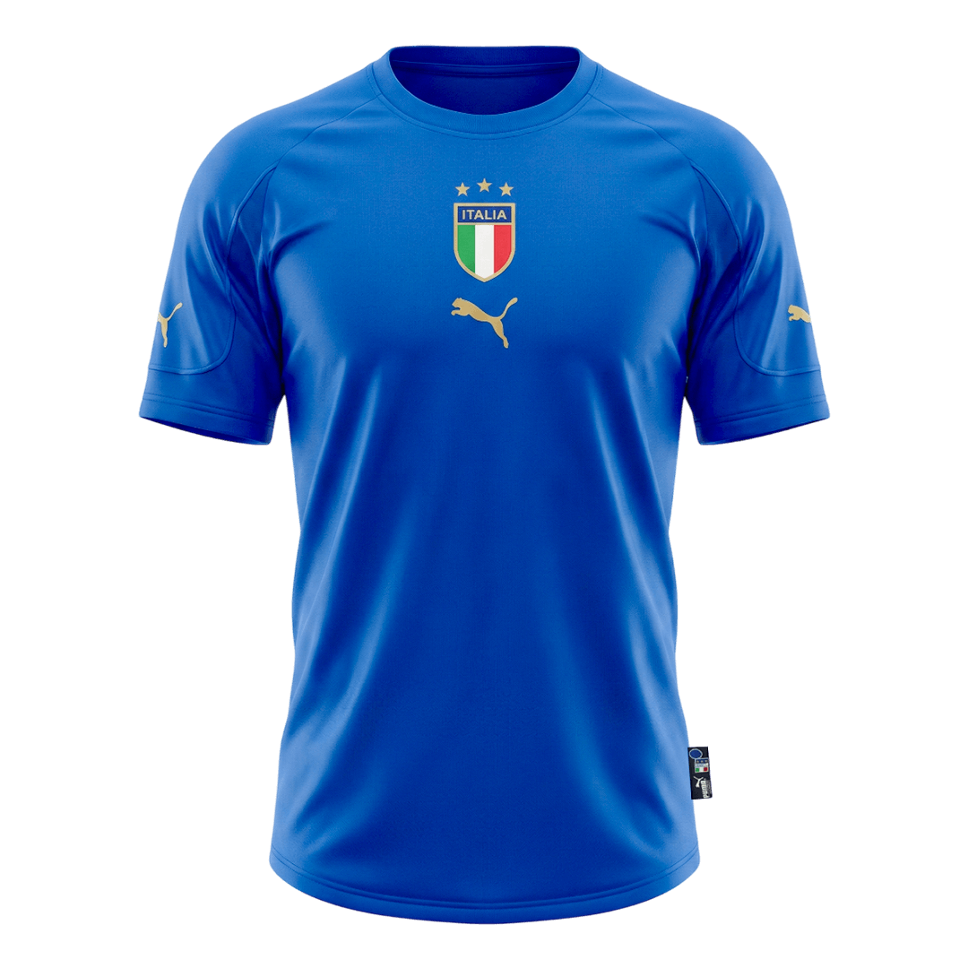 Retro 2004 Italy Home Soccer Jersey - Soccerdeal