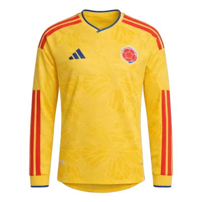 Colombia Home Long Sleeve Soccer Jersey 2026 - Soccerdeal