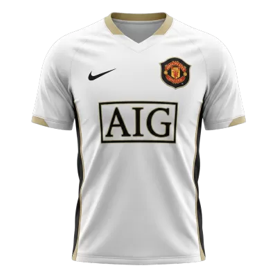 Retro 2006/07 Manchester United Away Soccer Jersey - Soccerdeal