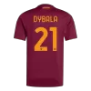 DYBALA #21 Roma Home Soccer Jersey 2025/26 - Soccerdeal