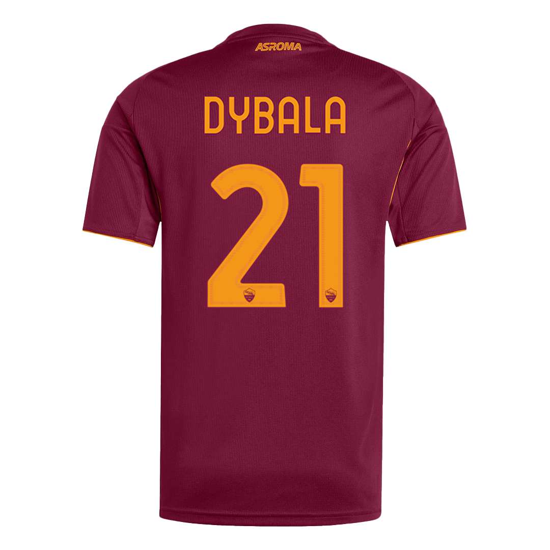 DYBALA #21 Roma Home Soccer Jersey 2025/26 - Soccerdeal
