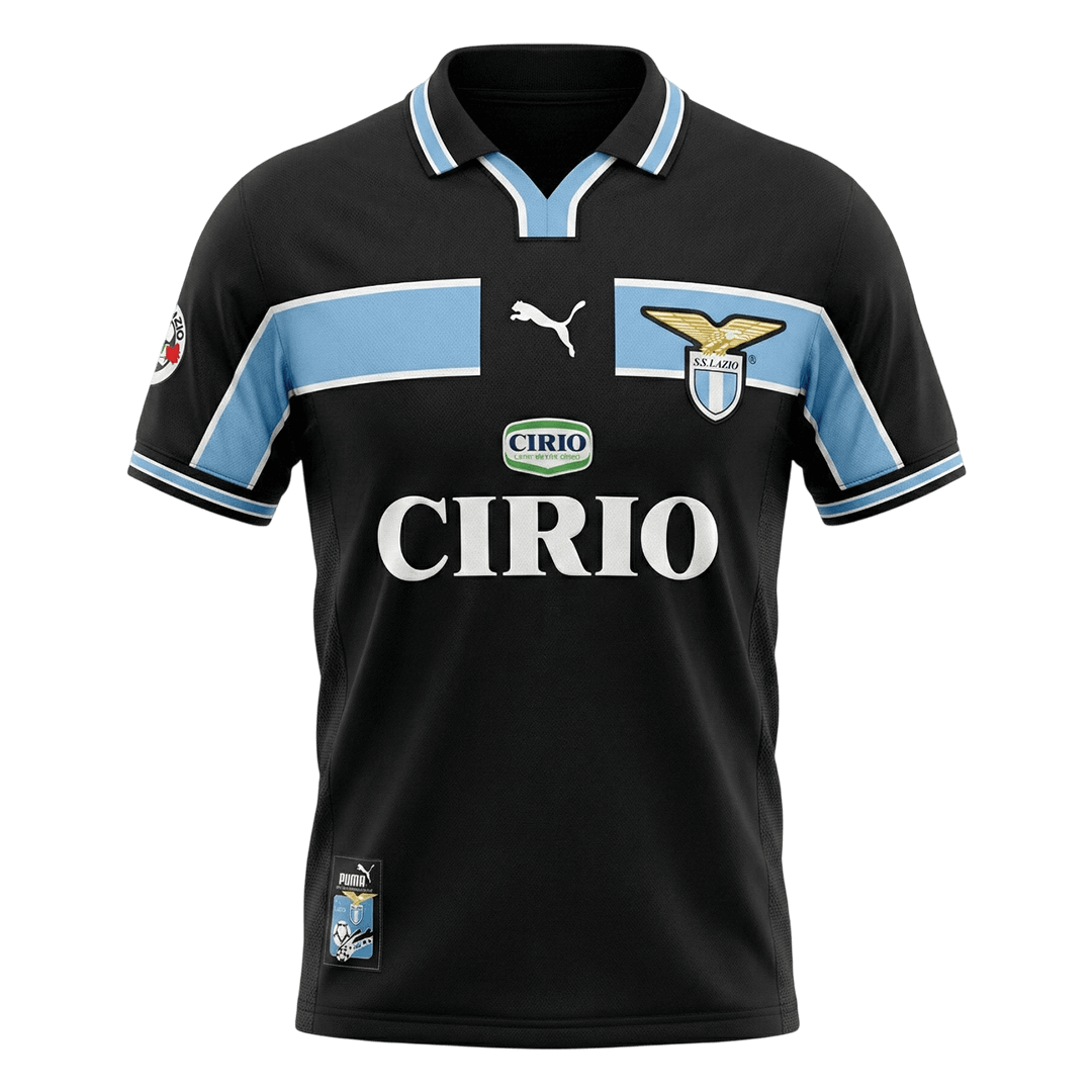 Retro 1998/99 Lazio Away Soccer Jersey - Soccerdeal