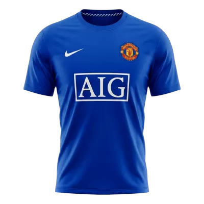 Retro 2008/09 Manchester United Third Away Soccer Jersey - Soccerdeal